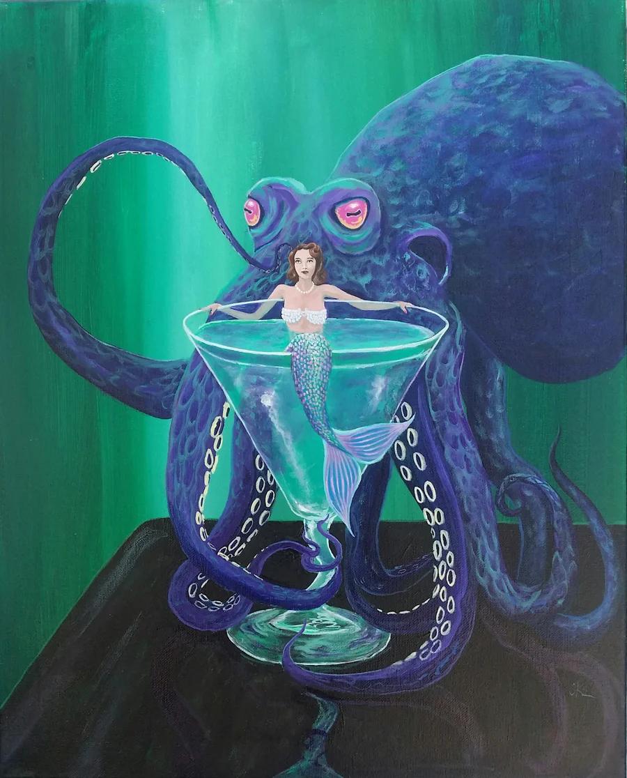 Mermaid Martini 