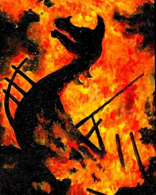 Dragon Ship Pyer