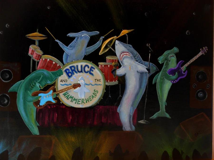 Bruce and the Hammerheads