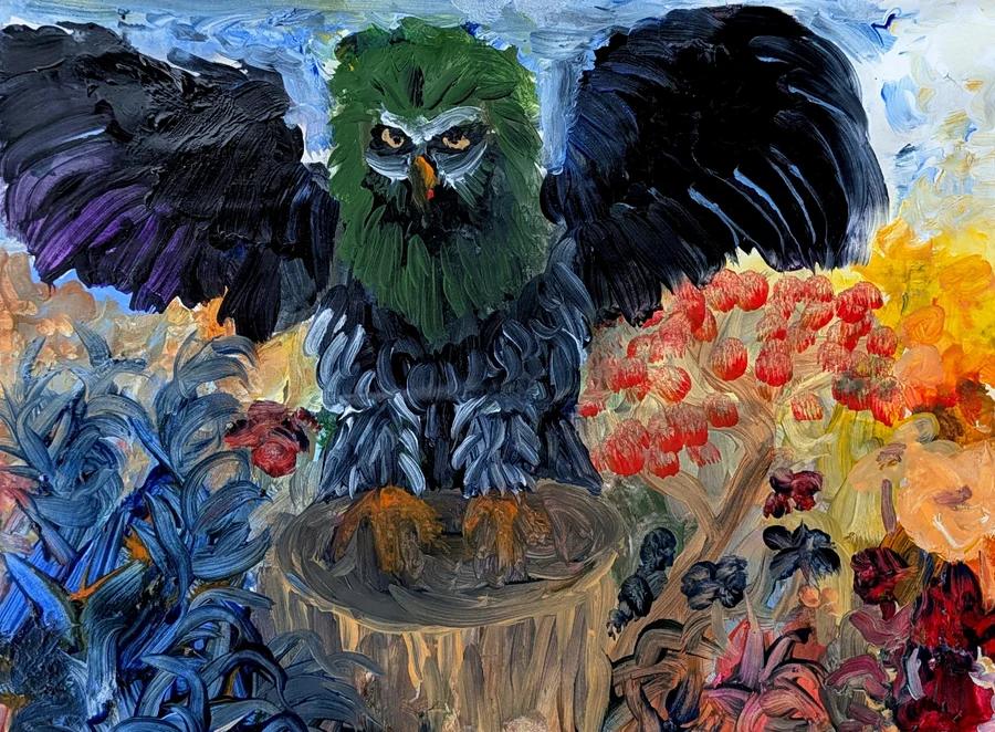 Green Owl