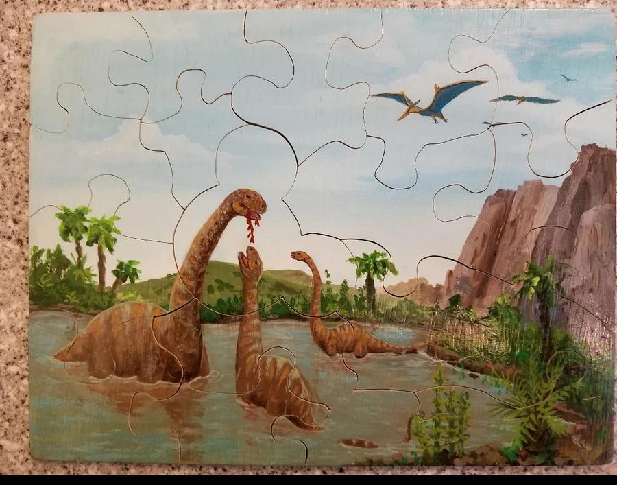 Dinosaur Puzzle 