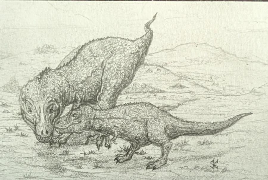 Dinosaur Motherhood 
