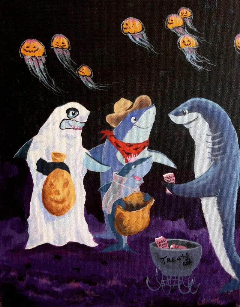 Trick or Treat Sharks
