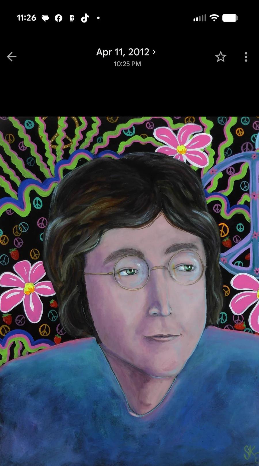 John Lennon: Peace and Color
